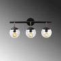 Opviq Gondol - 3032 Aplique Industrial Negro